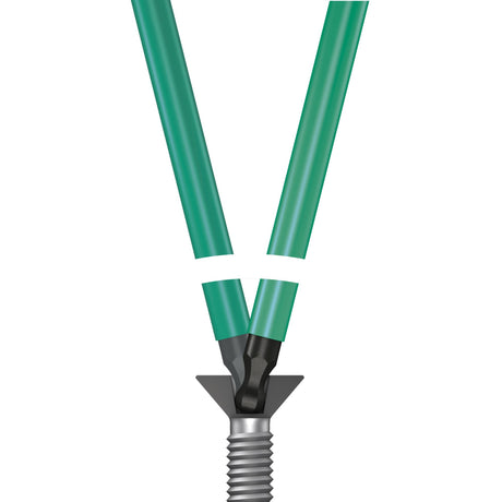 Wera sekskantnøglesæt 950 9 hex-plus multicolour hf 1 (sort, 9-delt, farvekodet)
