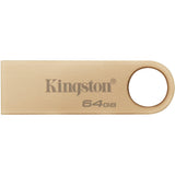 Kingston Data Traveler SE9 G3 64 GB USB-stick (guld, dtse9g3 64 GB, USB-A 3.2 (5 GBit s))