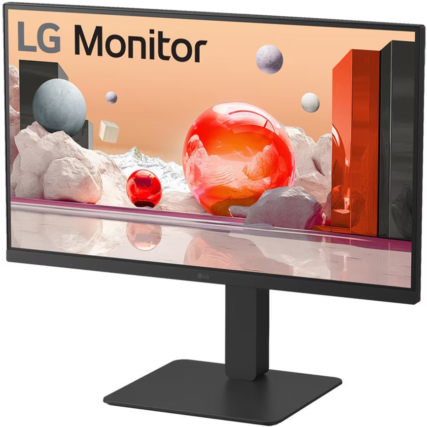LG 27ba650 27 skærm (sort, HDMI, skærmport, lyd, USB-C)