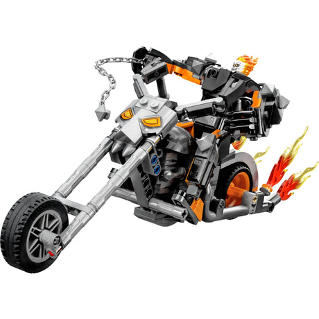 Lego marvel - ghost rider mech motorcykel byggelegetøj (76245)