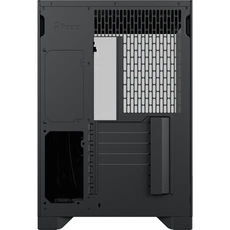 Fractal design pop 2 vision rgb midi tower behuizing (zwart | 1x usb-a | 1x usb-c | rgb | tempered glass)