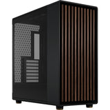 Fractal Design North XL RC Charcoal Black TG Dark Midi Tower Housing (sort træfarve | 2x USB-A | 1x USB-C | hærdet glas)