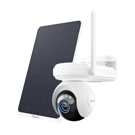 Reolink g650 + solar panel 3 beveiligingscamera (wit, 2k, 4mp, 4g lte)