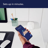 Eero 6+ mesh WiFi router mesh router (hvid)