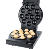 Steba kagemaskine cm 3 doughnut maker (sort sølv)