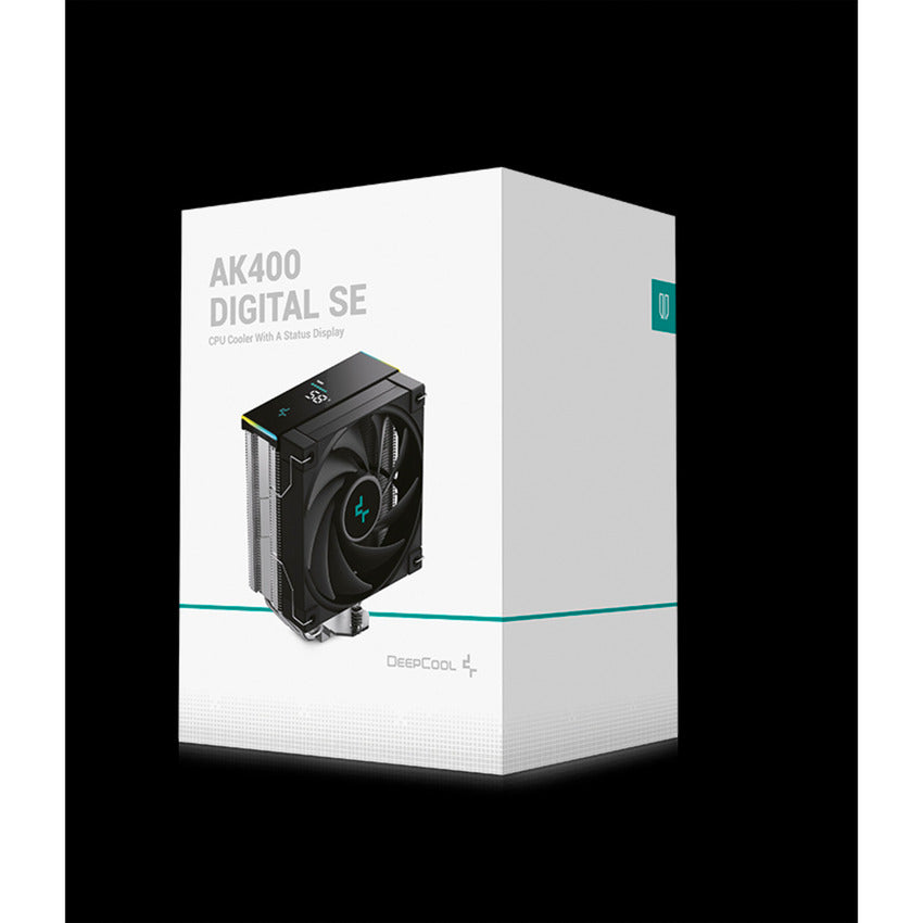 Deepcool AK400 Digital SE RGB CPU-køler (sort)