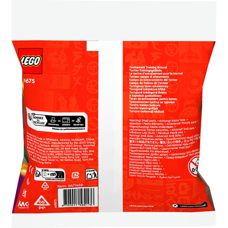 Lego ninjago - toernooi trainingsveld constructiespeelgoed (30675)