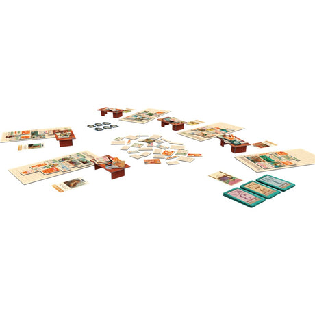 Europæisk spillernetværk egnet til at printe brætspil (engelsk, 1 - 6 spillere, 15 - 30 minutter, fra 10 år)