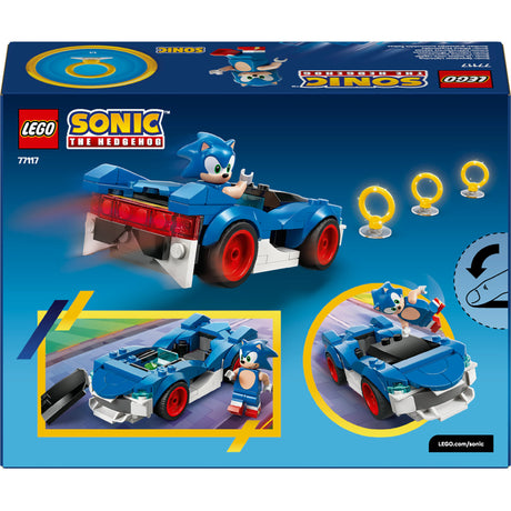 Lego Sonic the Hedgehog 77117 Sonic Car: Speed Star Lightning