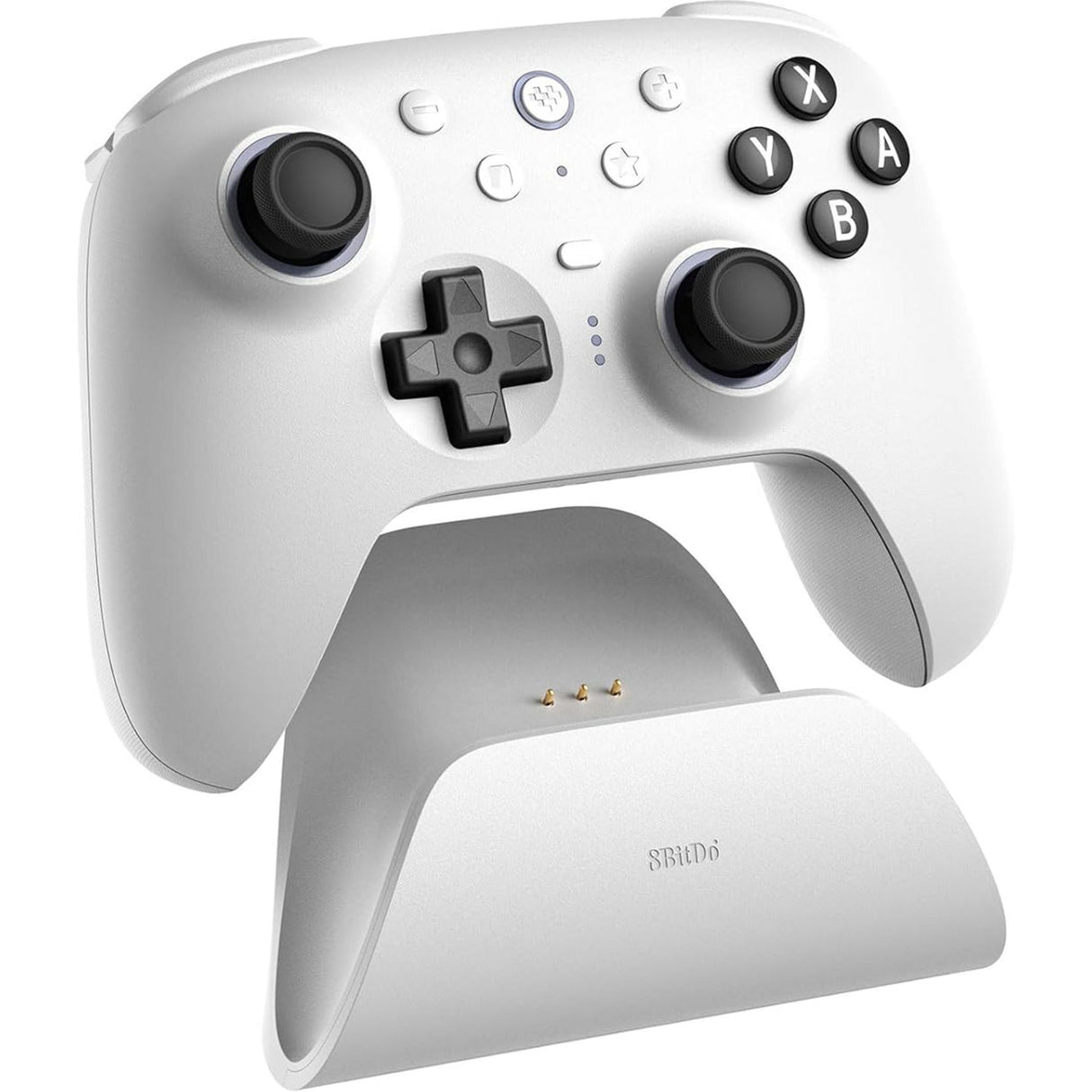 8bitdo ultimate 2 Bluetooth-controller (hvid, PC, Switch 2, Bluetooth USB-C 2,4 GHz)