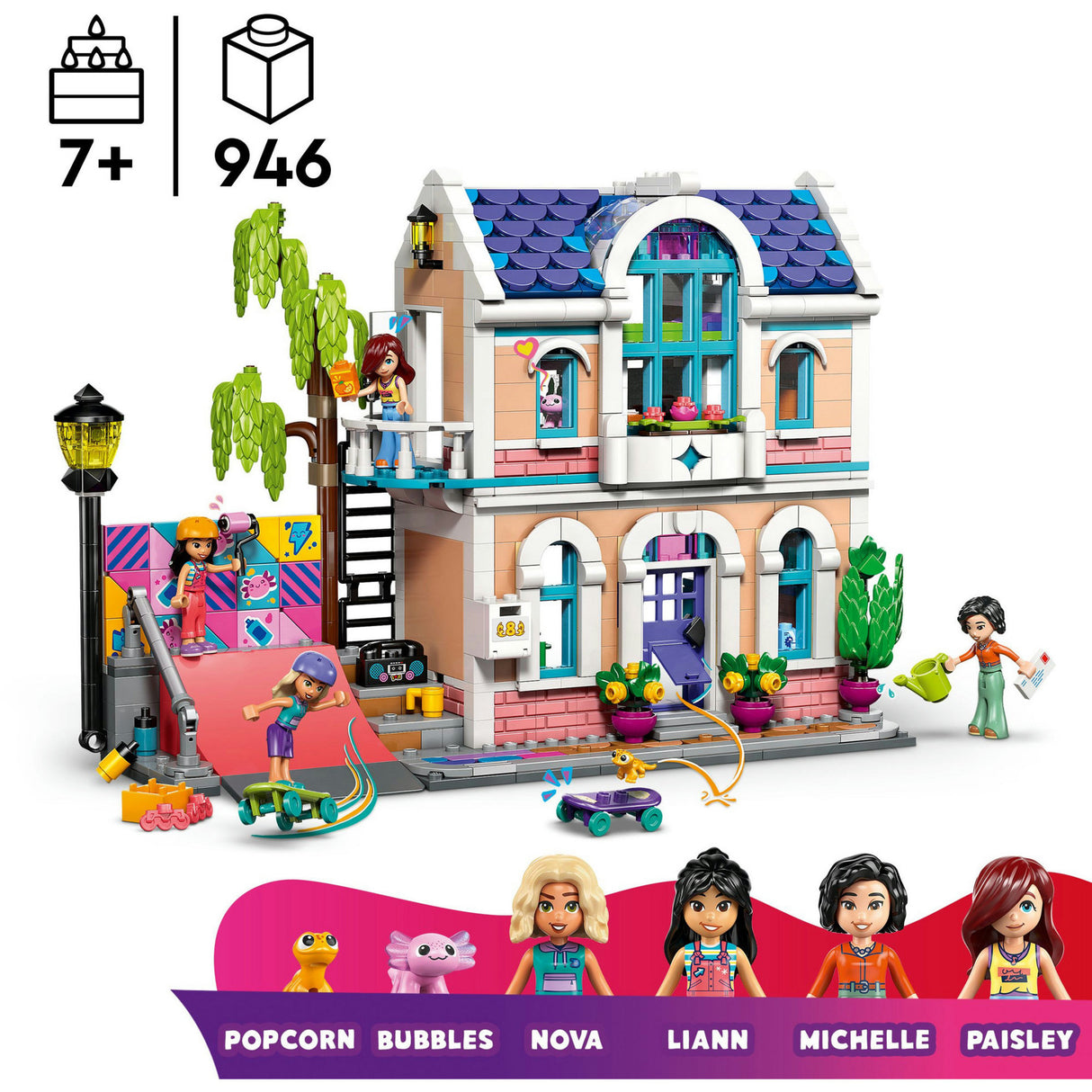 Lego venner - lianns hus byggelegetøj (42687)