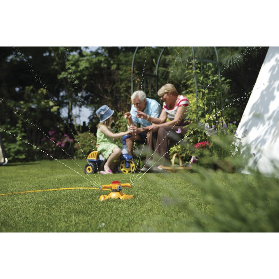 Hozelock 2520 cirkulær sprinkler plus 254 m² (gul)
