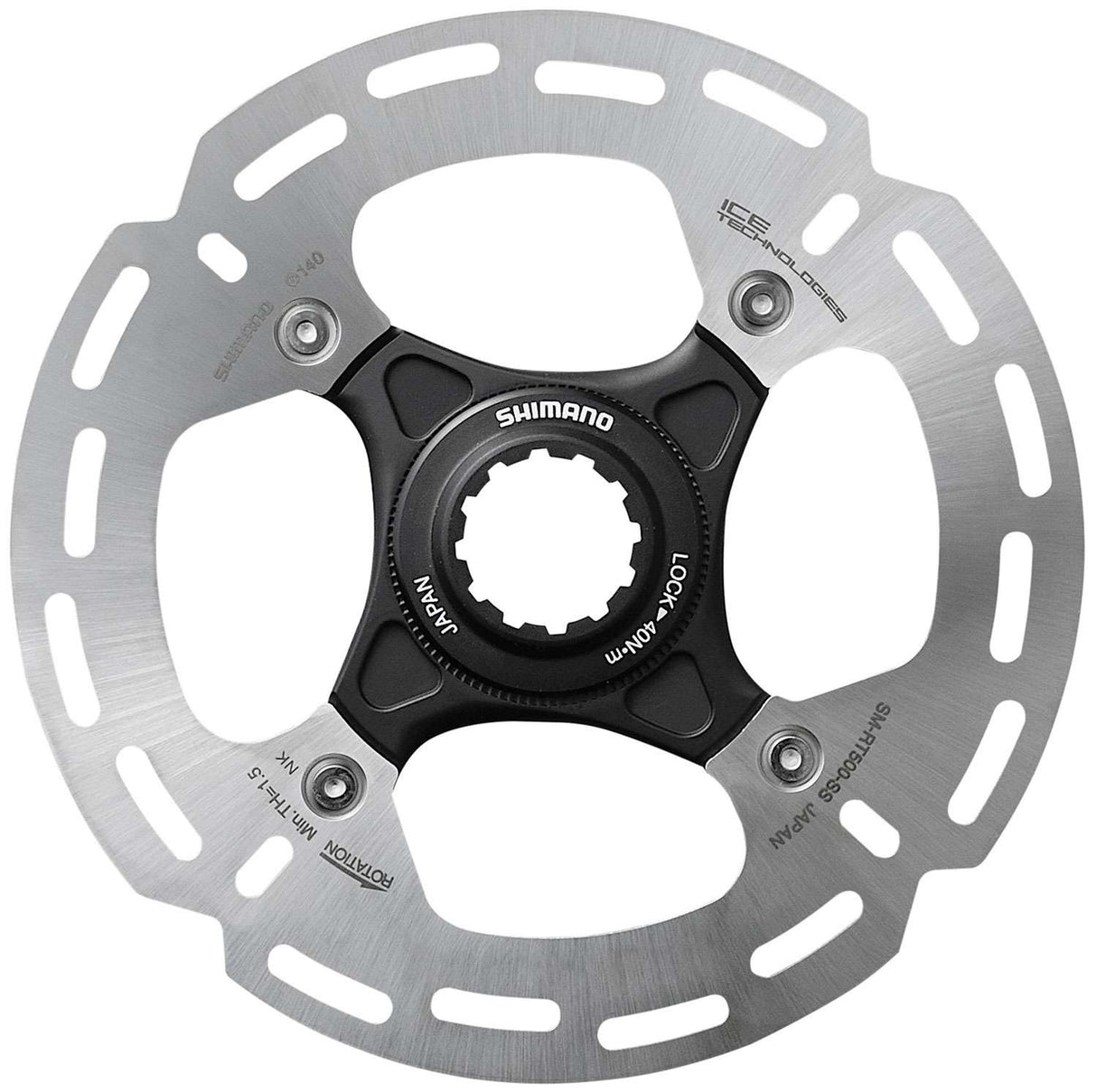 Shimano metrea sm-rt500 center-lock skive rotor