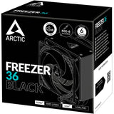 Arctic freezer 36 CPU køler (sort, 4-pin PWM)