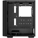 Deepcool cc560 argb v2 midi tower housing (black | 2x usb-a | rgb | tempered glass)