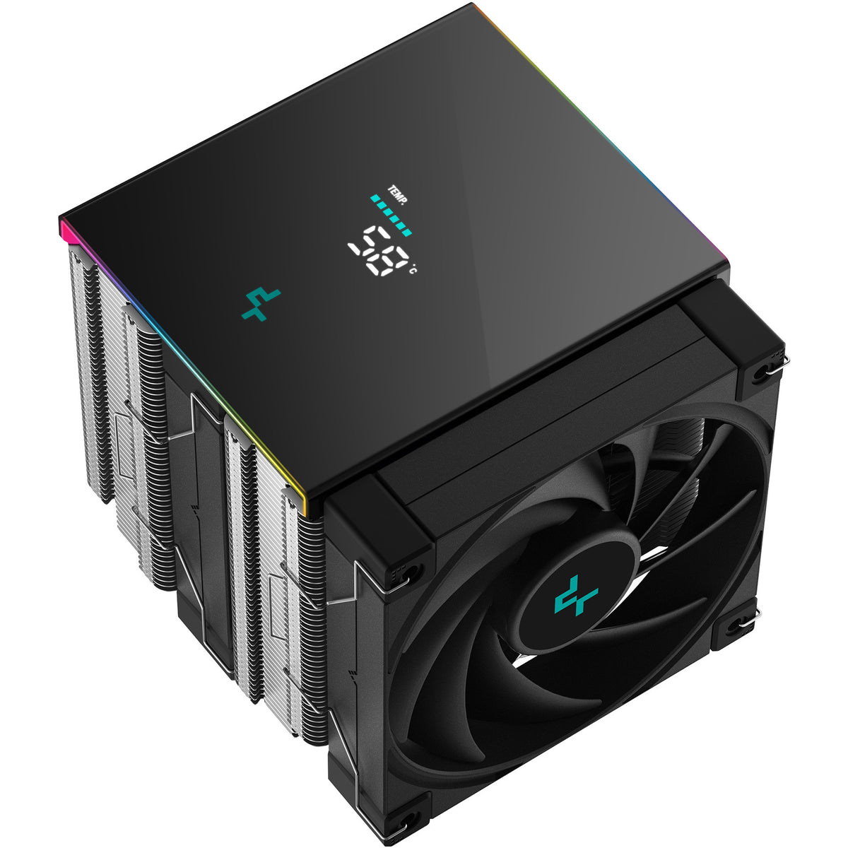 Deepcool AK620 Digital SE RGB CPU-køler (sort)