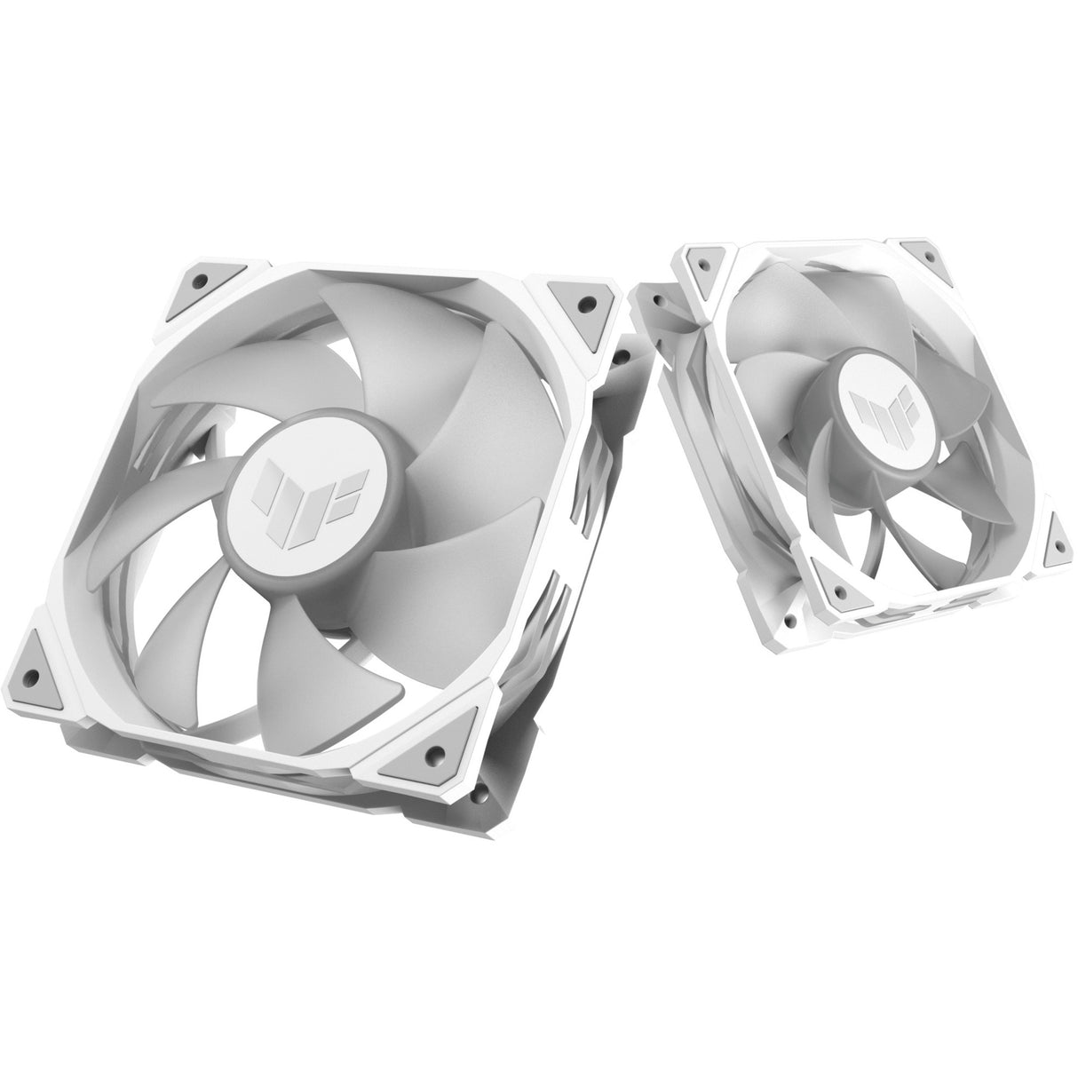 Asus tuf gaming tr120 argb reverse case blæser (hvid, 120 x 120 x 28 mm)
