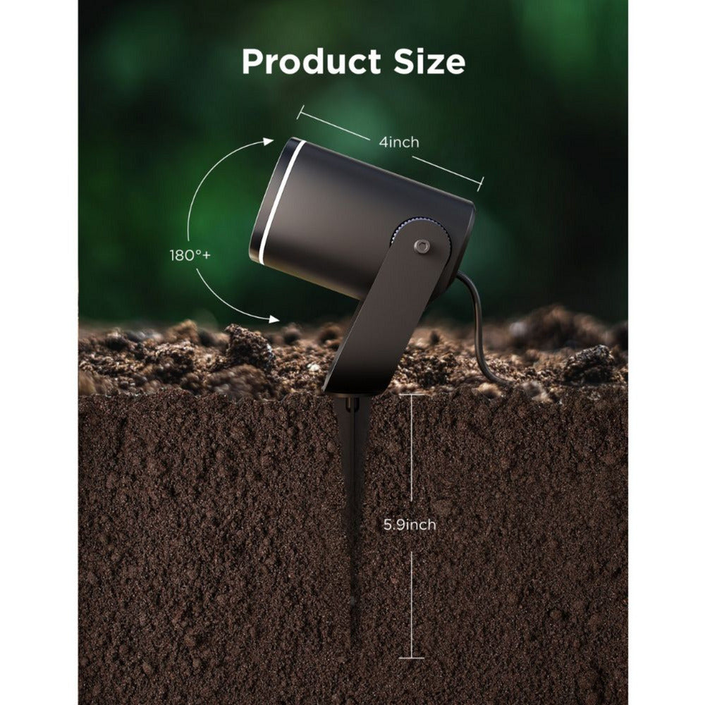 Govee smarte udendørs spotlights betyder noget rgbicww - 2-pack havespots
