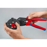 Knipex multicrimp-krympetang 973302 (rød blå)