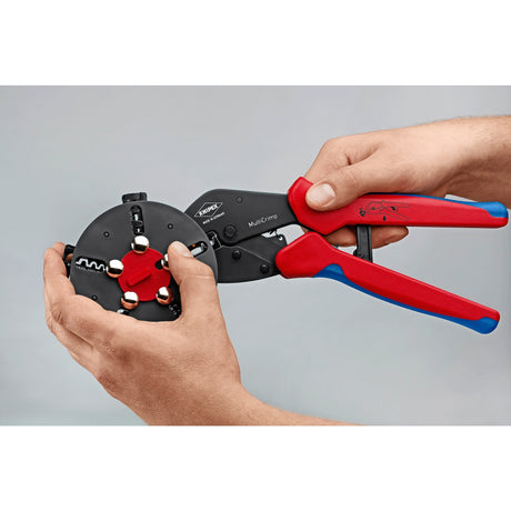 Knipex multicrimp-krympetang 973302 (rød blå)