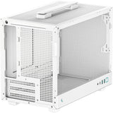 Deepcool ch160 mini tårnhus (hvid | 2x USB-A | 1x USB-C | hærdet glas)