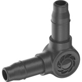 Gardena l-stykke 4,6 mm (3 16 ) tilslutning (mørkegrå, 10 stk.)