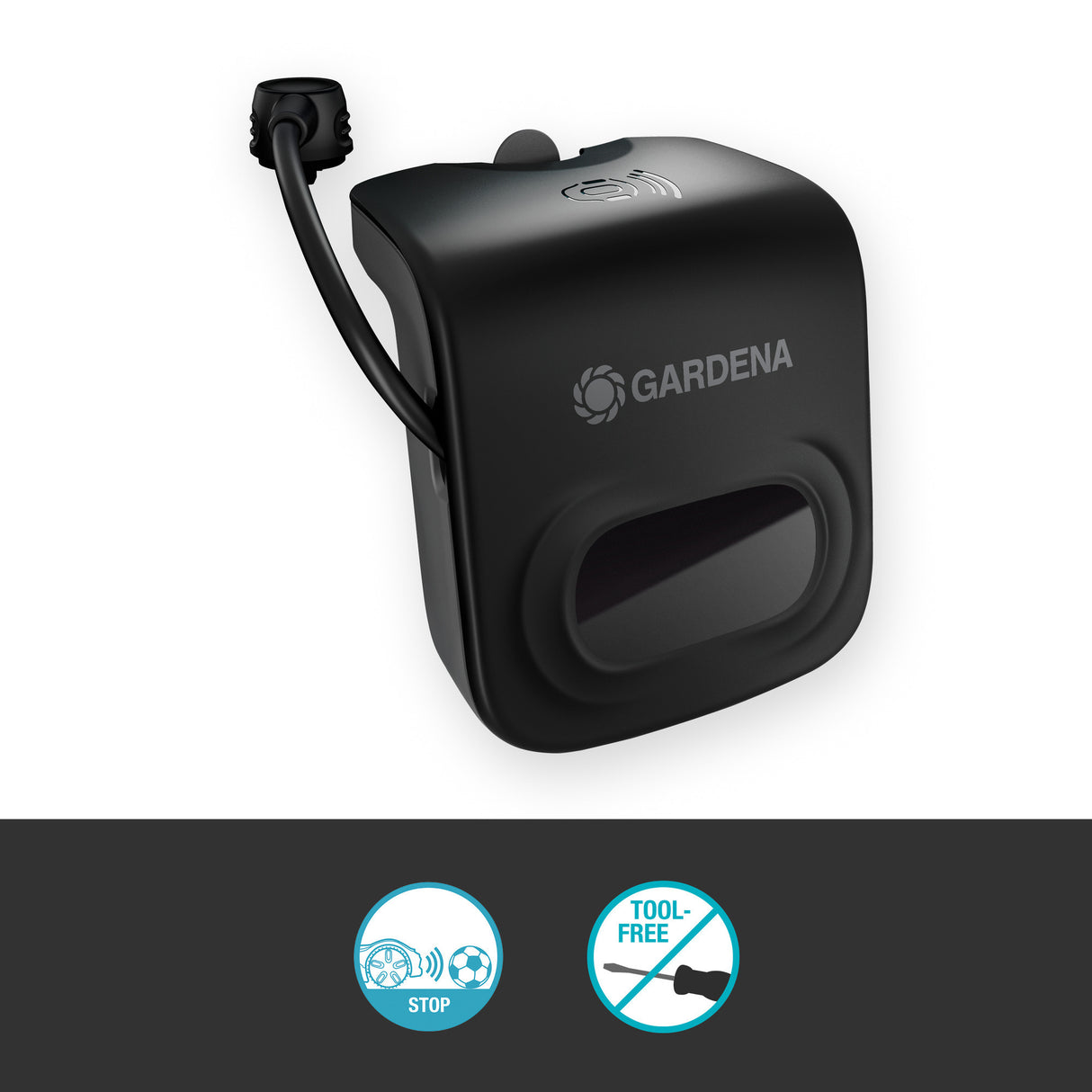 Gardena anti-kollisionsradar til (smart) Sileno robotplæneklippere sensor (til smarte robotplæneklippere Sileno pro, max, gratis)