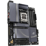 Gigabyte B850 AI Top Socket AM5 bundkort (sort grå, RAID, 2x 10 GB LAN, Wi-Fi 7, BT, lyd, ATX)