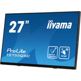 Iiyama Prolite T2755QSC-B1 27 touchscreen-skærm (sort, HDMI, skærmport, 2x USB-A, USB-B)