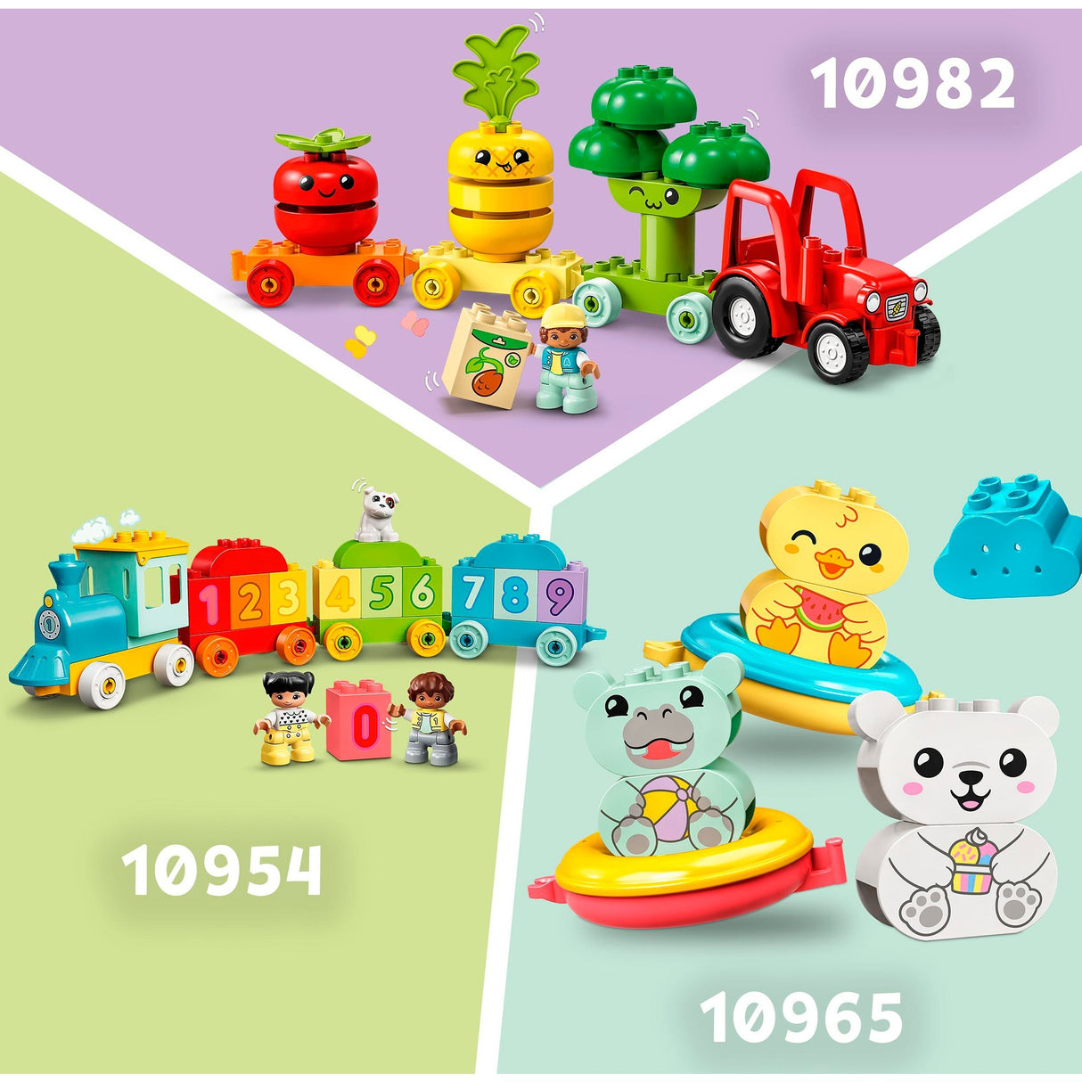 Lego duplo mit første dyretog - 10412