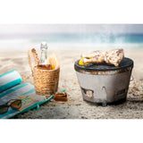 Vindmøllens grillplade i støbejern (sort, ø 31,5 cm)