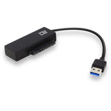 Act Connectivity USB 3.2 Gen1 til 2.5 3.5 tommer SATA-adapterkabel til SSD HDD (sort, USB 3.2 (5 Gbit s))