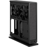 Fractal design ridge sort mini tårnhus (sort | 2x USB-A | 1x USB-C)