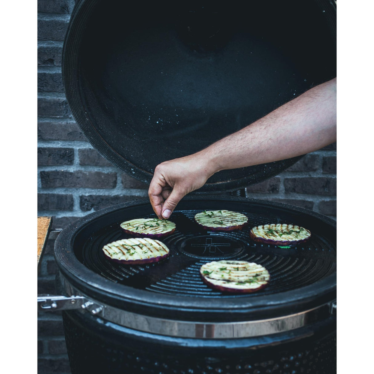 Vindmøllen plancha grillplade (sort, 75 cm)