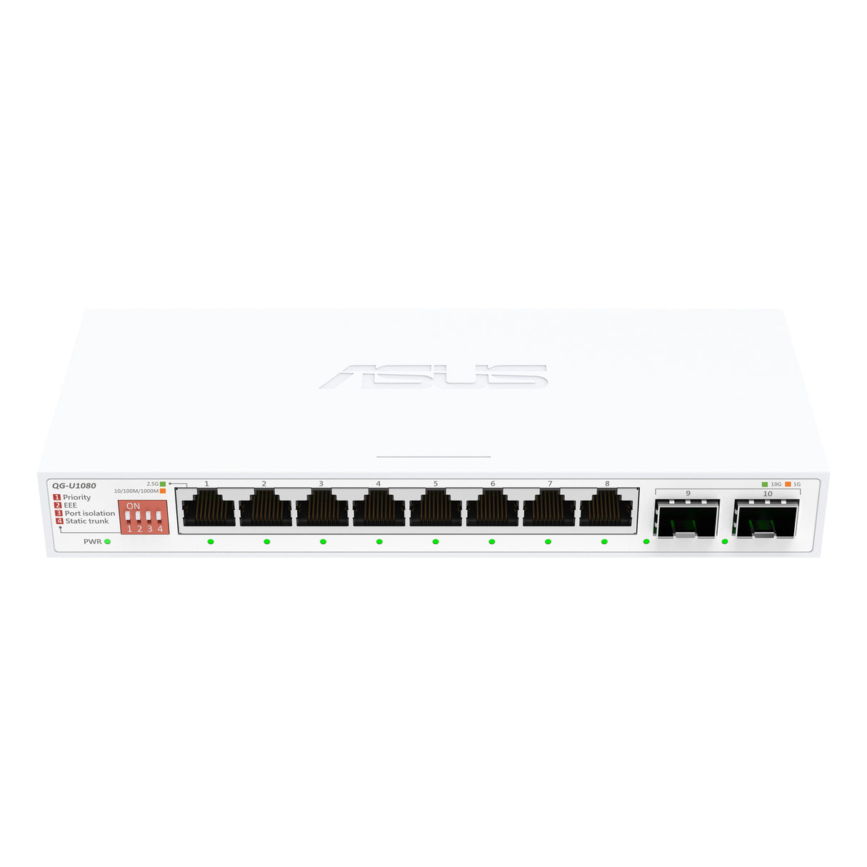Asus qg-u1080 2.5ge unm 08 switch (hvid)