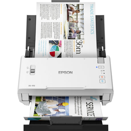 Epson workforce ds-410 feed scanner (hvid sort, USB 2.0)