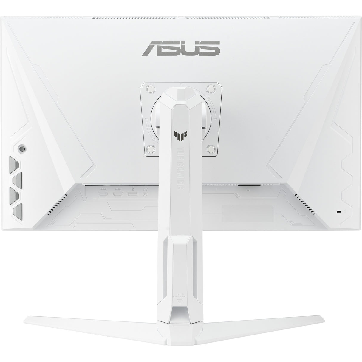 Asus tuf gaming vg27aqml1a-w 27 skærm (hvid, 2x HDMI, 1x skærmport, lyd, 260hz)