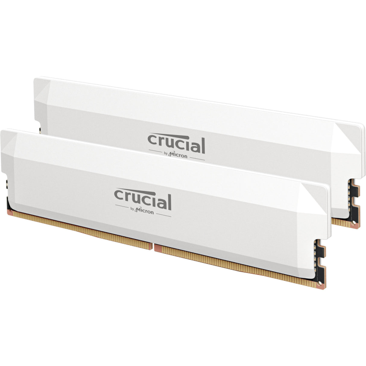 Crucial pro oc 32 GB ddr5-6000 (2x 16 GB) RAM (hvid, cp2k16g60c36u5w, xmp 3.0, expo)