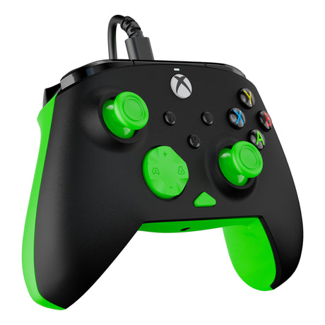 Turtle Beach Rematch Core Wired Controller (Black Green, Xbox Series X|S, Xbox One, PC)