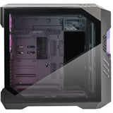Cooler master haf 700 evo stort tårnhus (grå | 4x USB-A | 1x USB-C | RGB | hærdet glas)