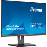 Iiyama prolite xub2595wsu-b5 25 skærm (sort, HDMI, skærmport, VGA, 2x USB-A, USB-B)