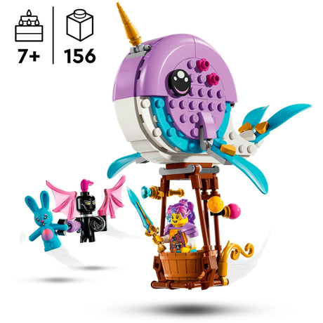 Lego dreamzzz - izzies narhval varmluftsballon byggelegetøj (71472)