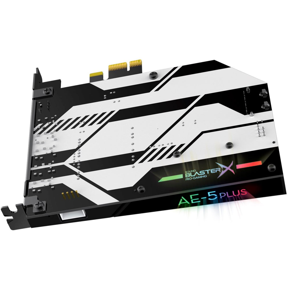 Creative Sound Blasterx AE-5 Plus lydkort (sort, RGB LED'er)