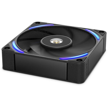 Nzxt f120x rgb kabinet blæser (sort, 120 x 120 x 30 mm, pwm)