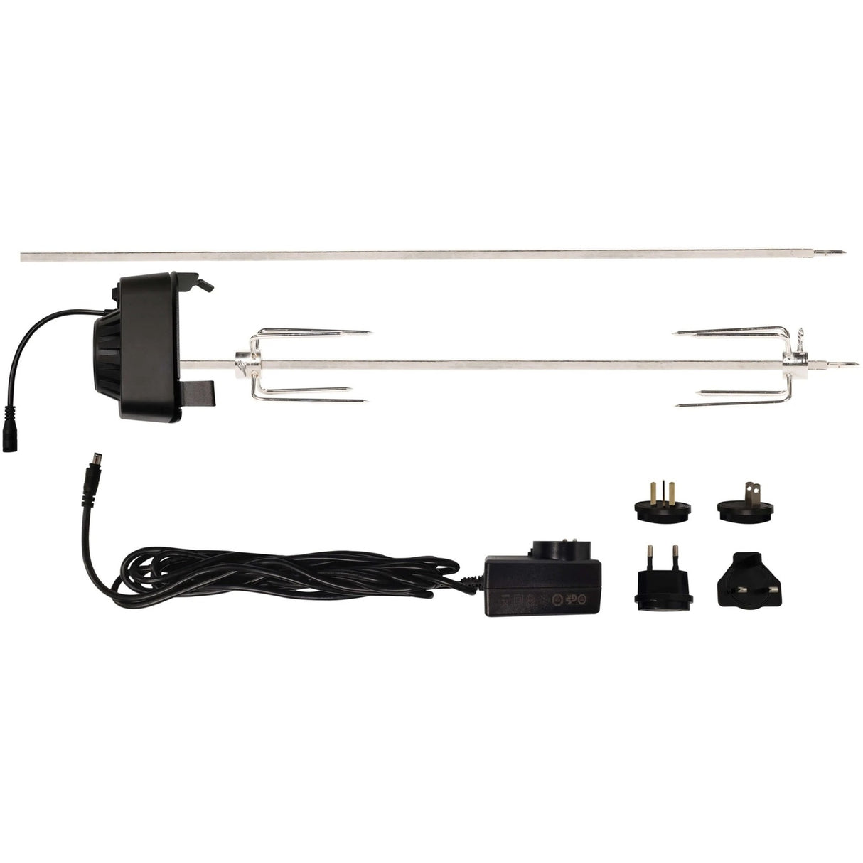 Masterbuilt gravity serie rotisserie kit (rustfrit stål sort)