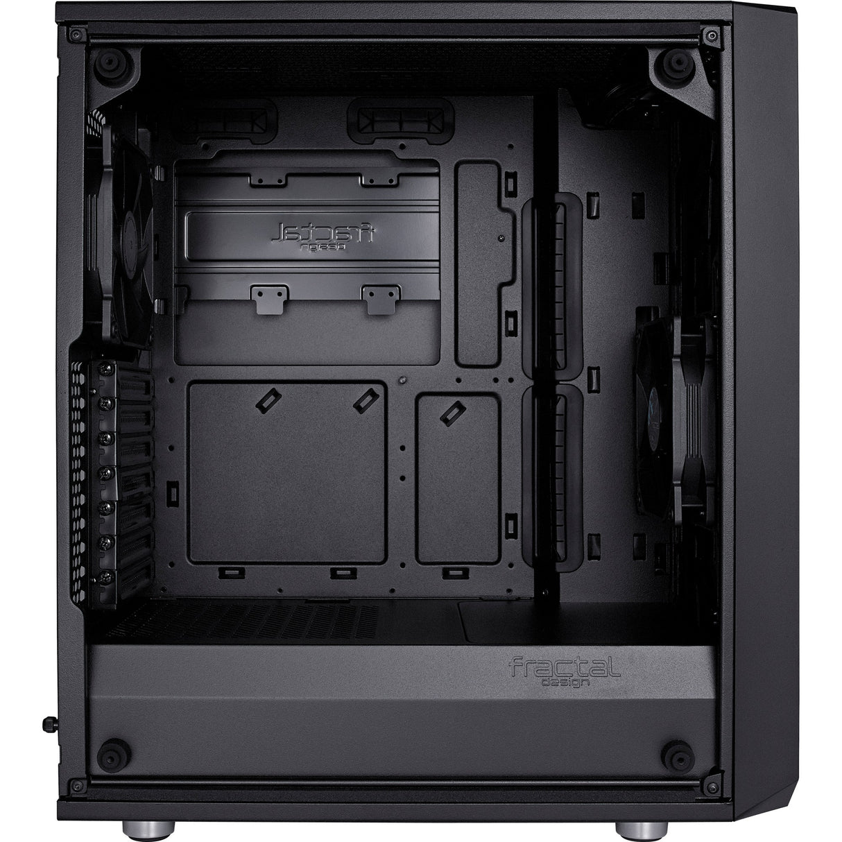 Fractal design meshify c midi tårnhus (sort | 2x USB-A | hærdet glas)