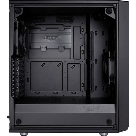 Fractal design meshify c midi tårnhus (sort | 2x USB-A | hærdet glas)