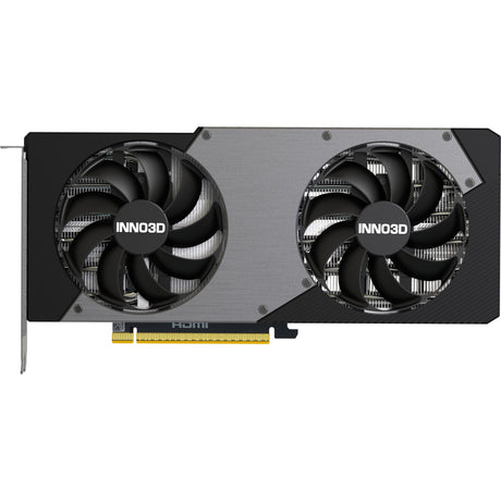 Inno3d geforce rtx 5070 twin x2 oc grafikkort (sort, dlss 4, 3x skærmport, 1x hdmi 2.1)