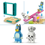 Lego ® bluey: bluey og chloé i legepladsbyggesættet - 11201