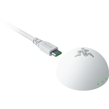 Razer deathadder v4 pro gaming mus (hvid, op til 45.000 dpi, 8000 hz)